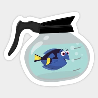 Dory on Duty Sticker